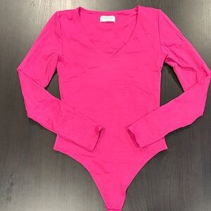 Babaton Contour Fuchsia Bodysuit